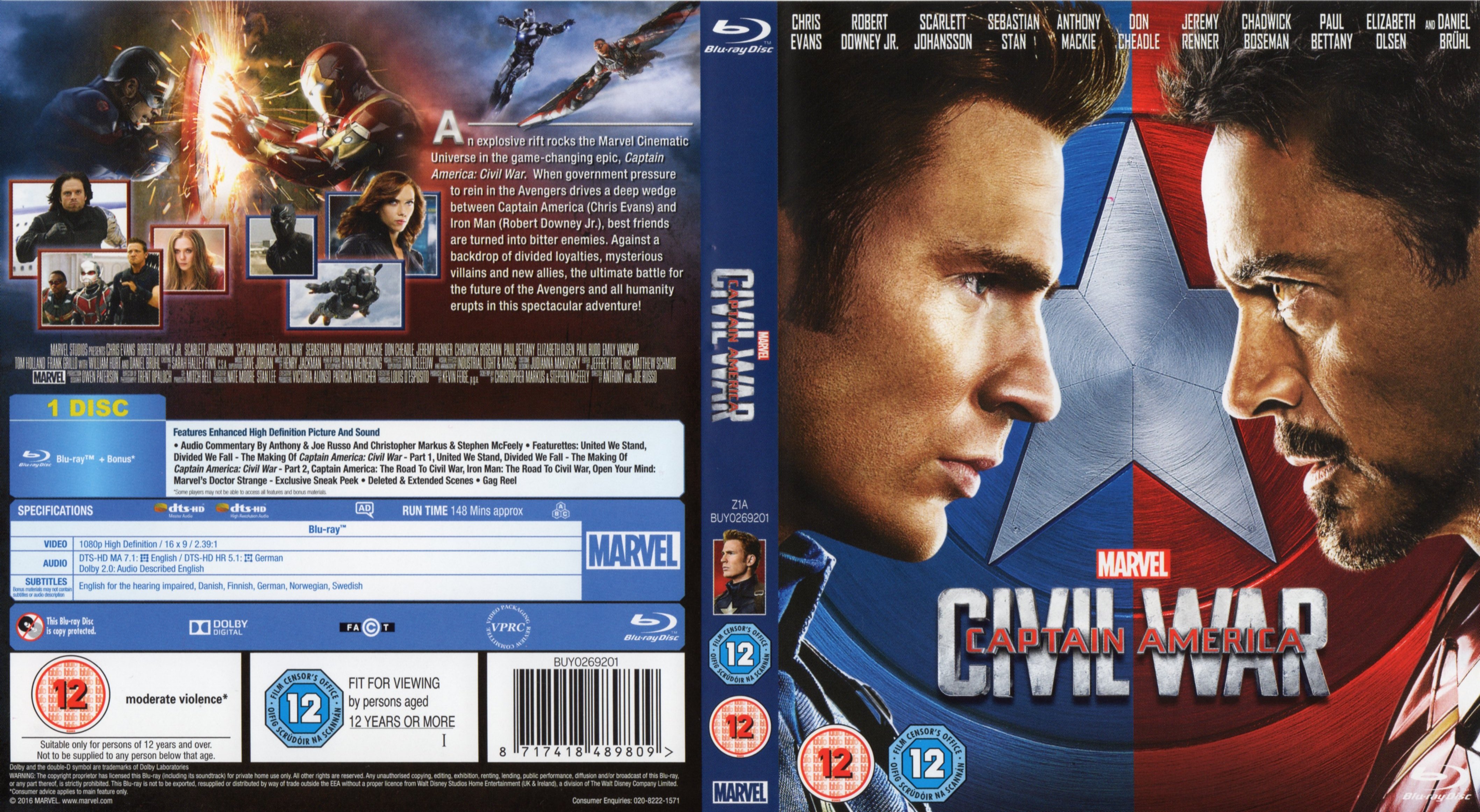 Marvel s Captain America Civil War 2016 R2 s Label 2