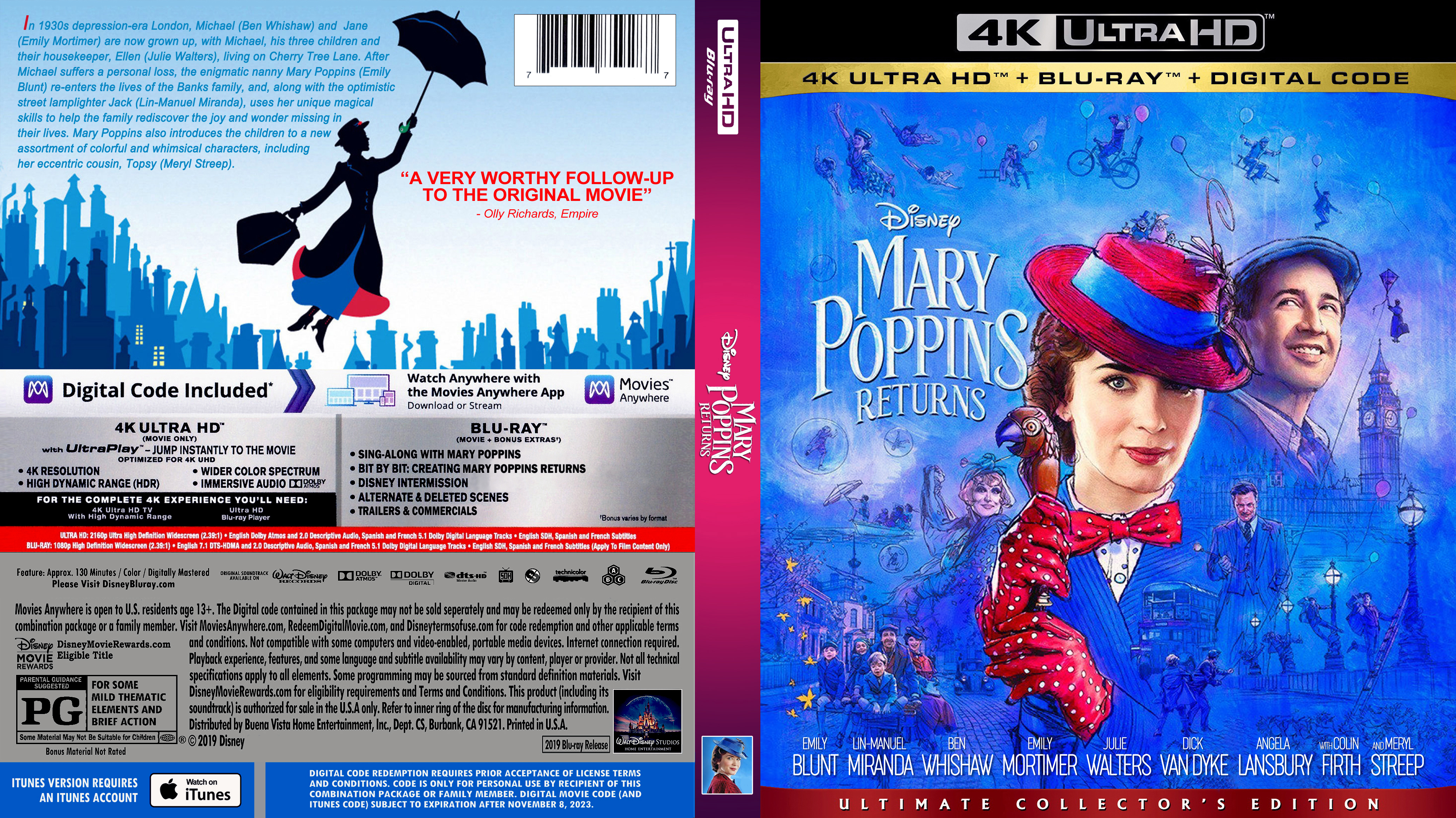 Mary Poppins Returns 4K 