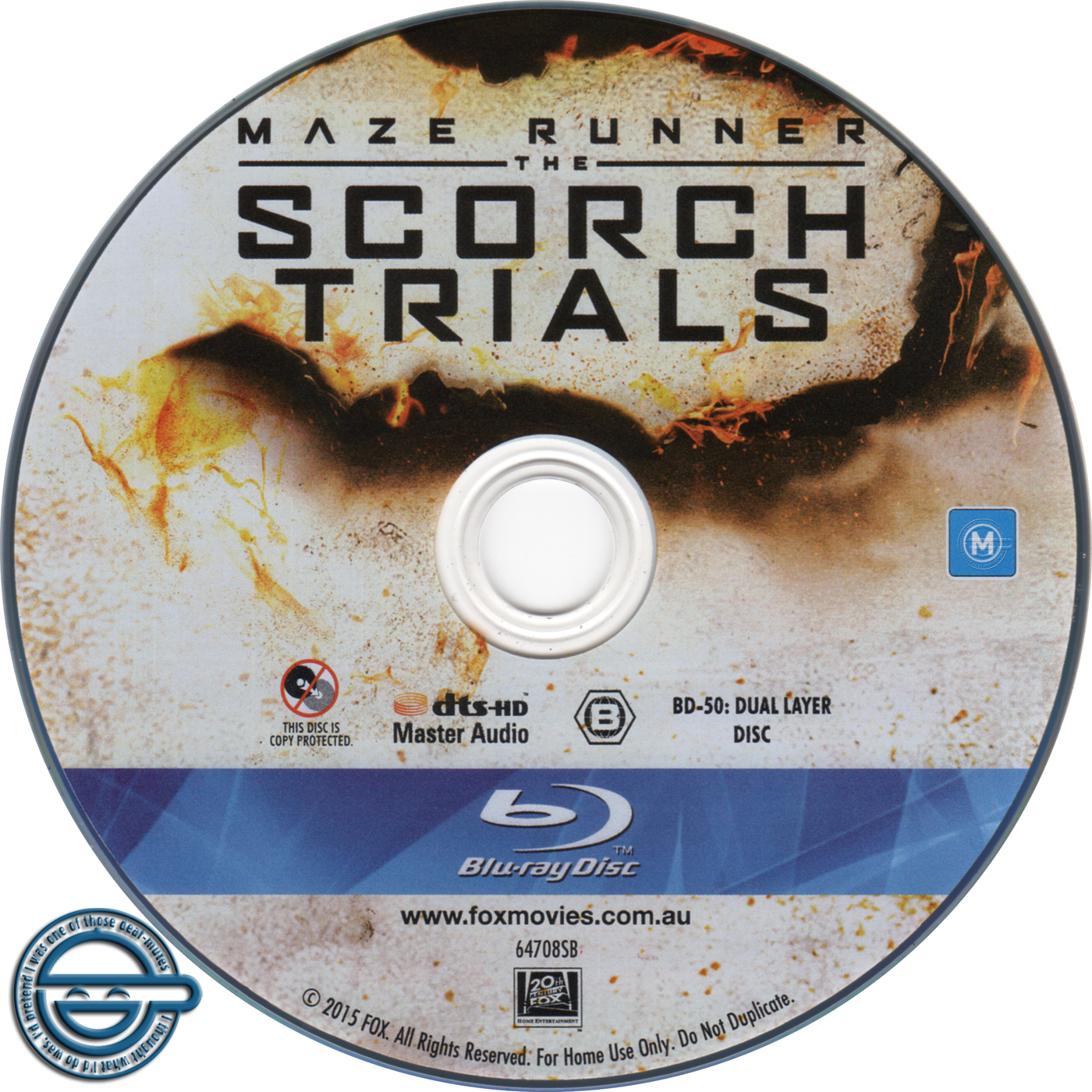 Maze Runner The Scorch Trials R4  Label