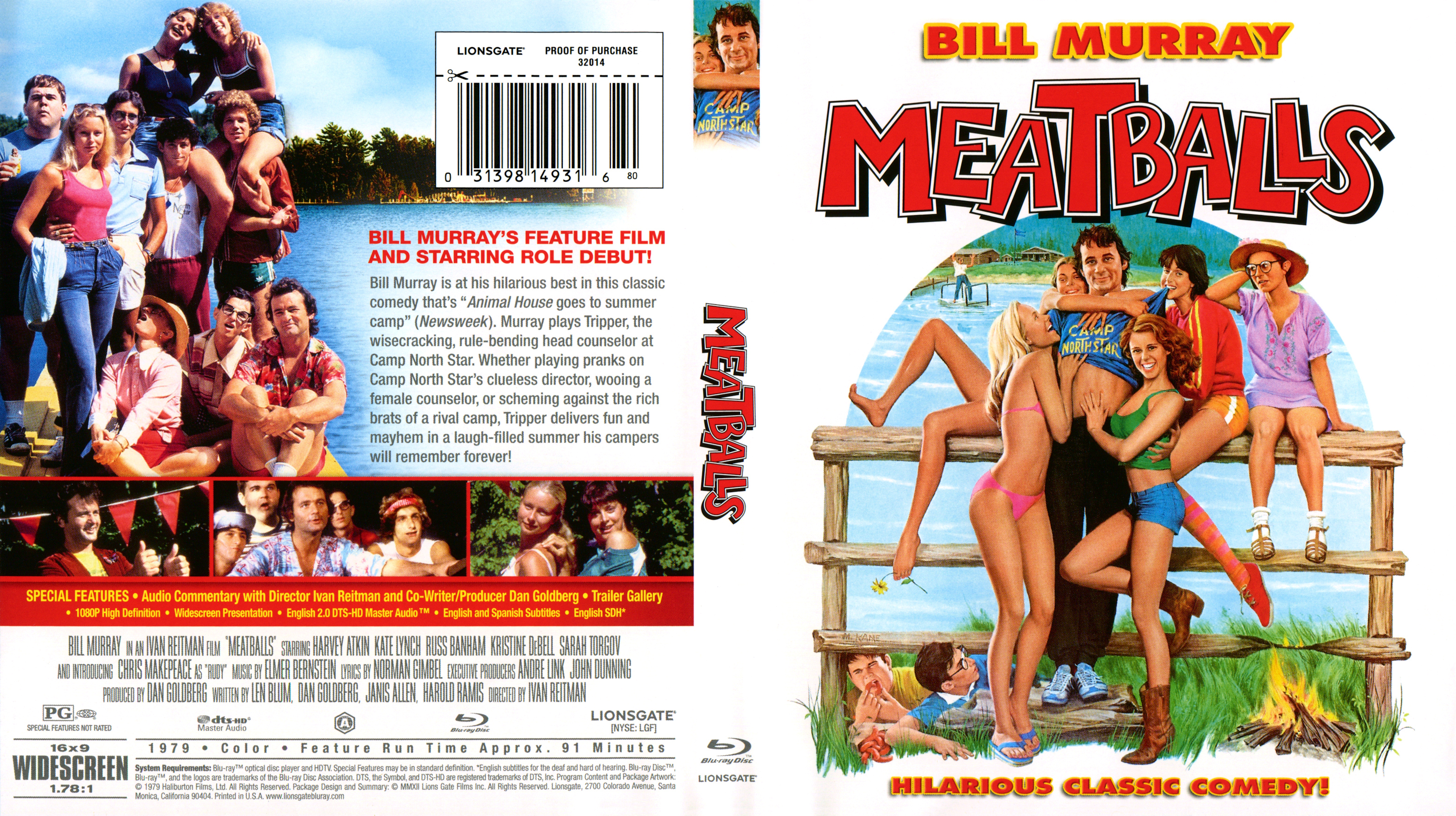 Meatballs Blu ray 