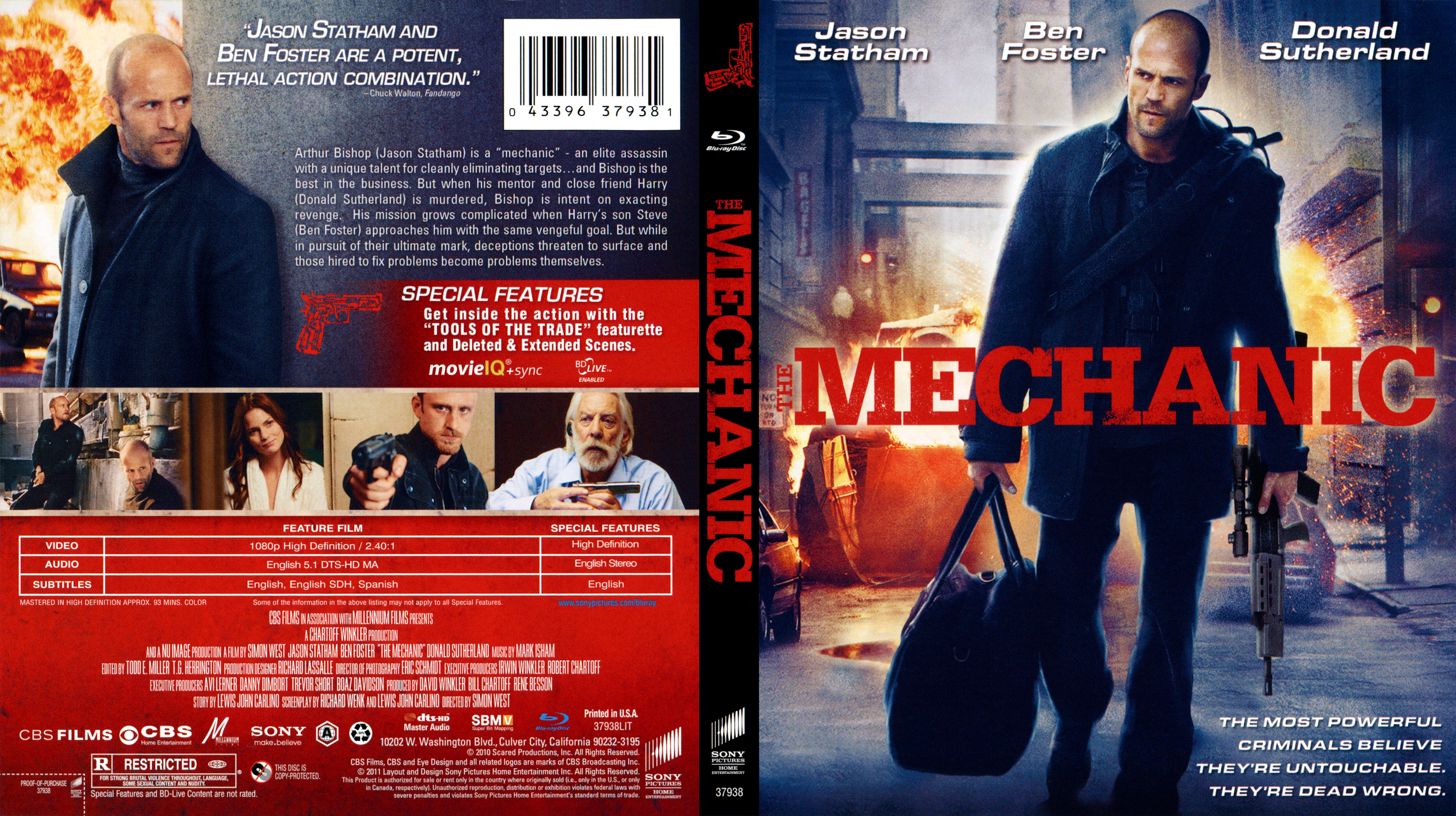 Mechanic The Blu ray 