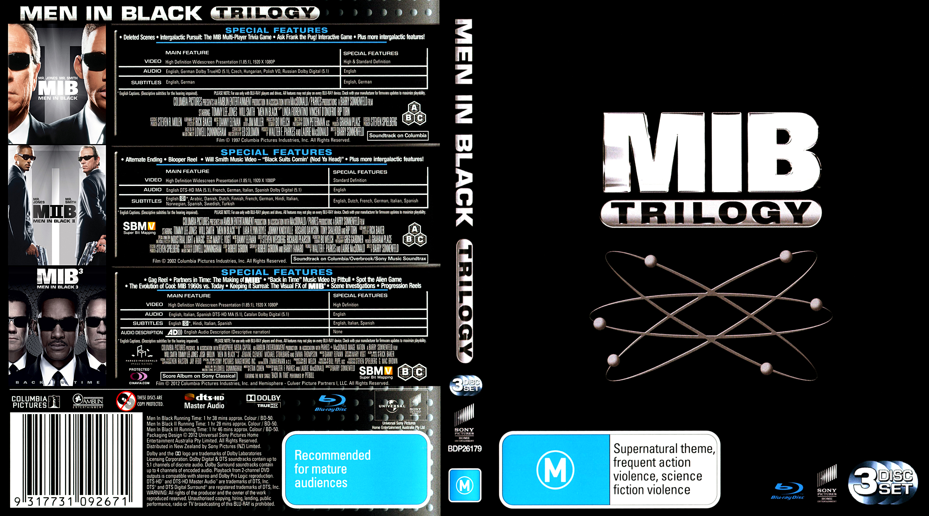 Men In Black Trilogy 