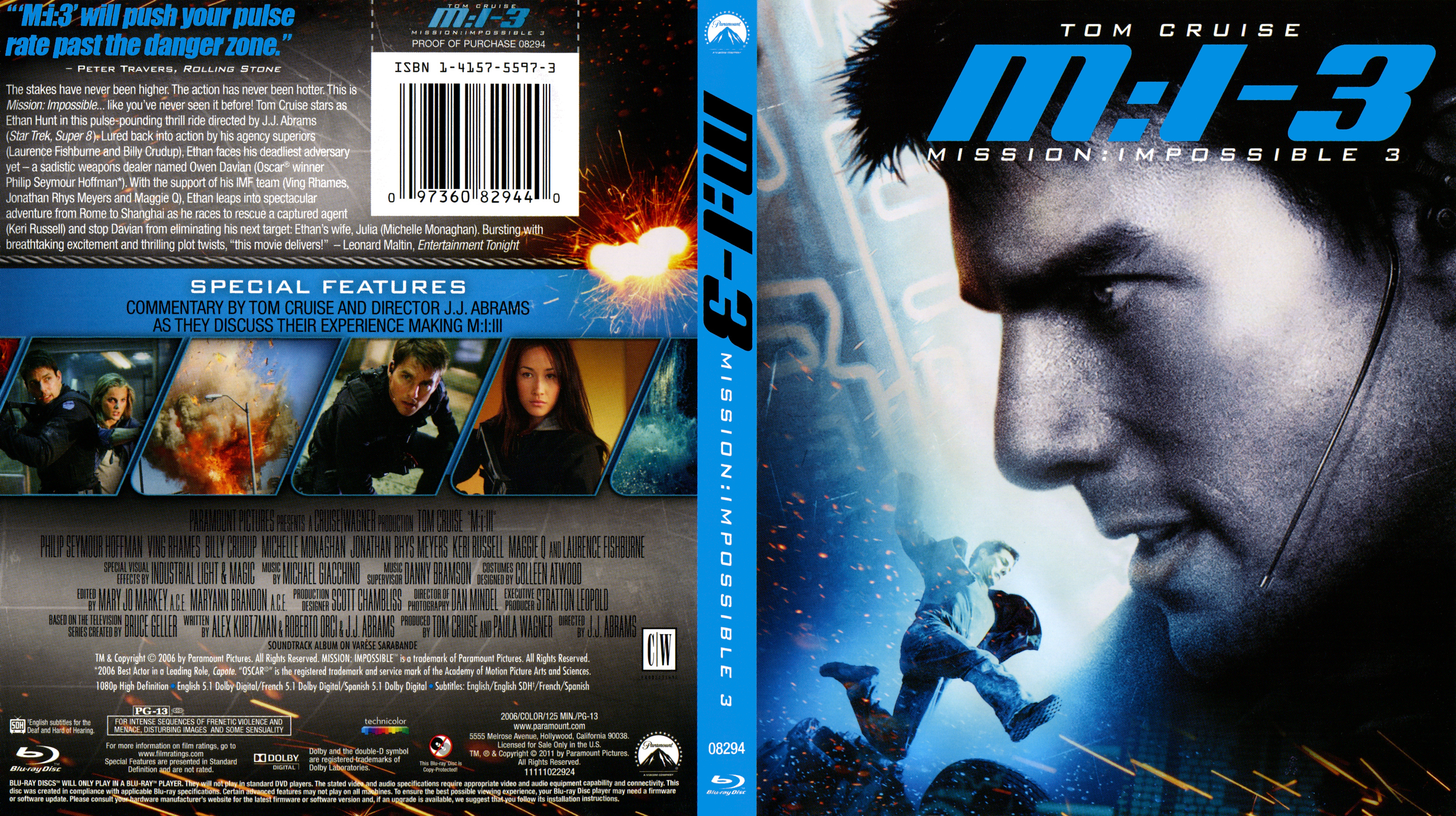 Mission Impossible 3 Blu ray 
