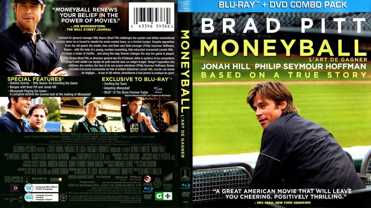 Money Ball L Art de Gagner Bluray