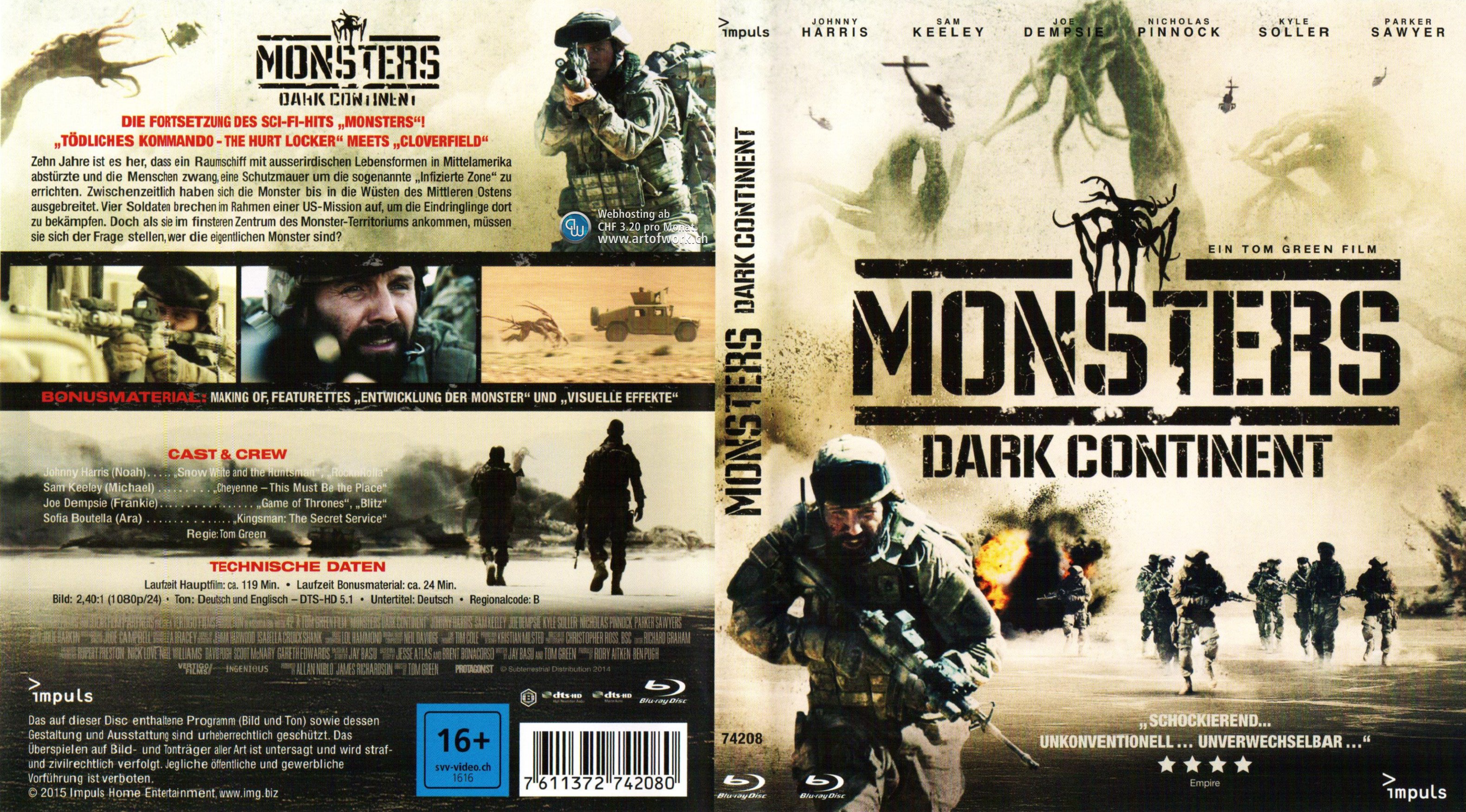 Monsters Dark Continent 