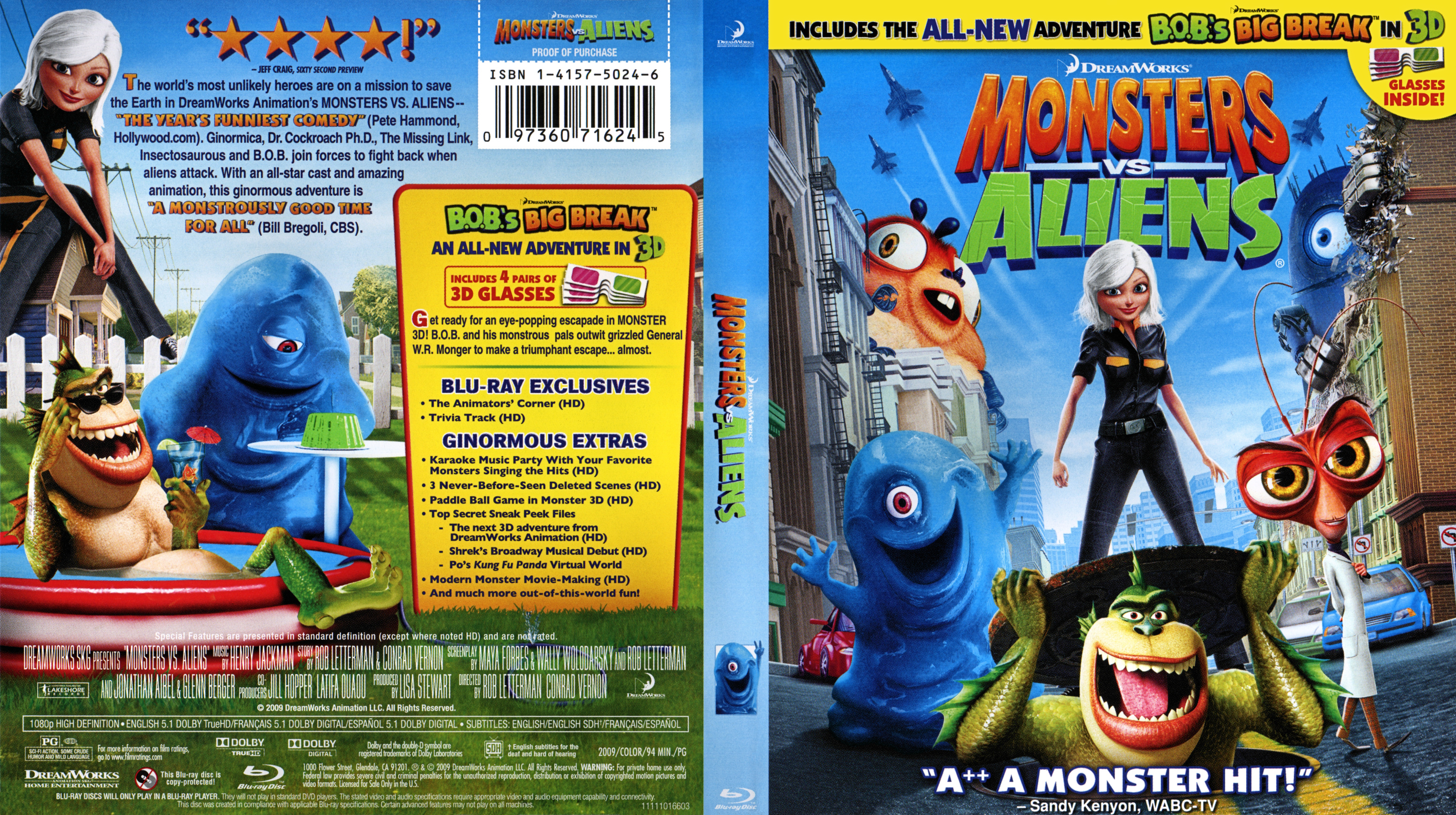 Archive Anime Monster Monsters Aliens Blu Ray 5