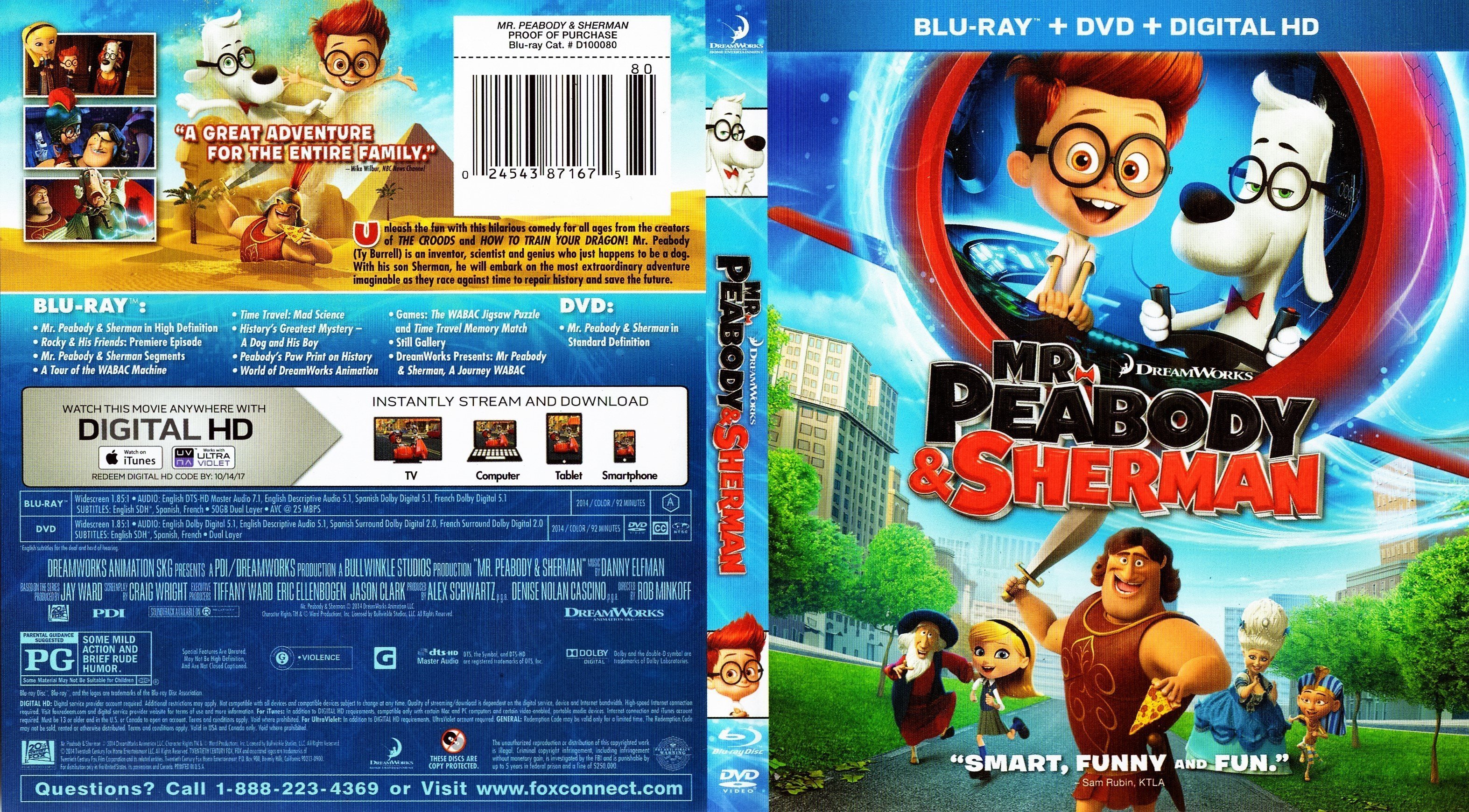 Mr Peabody Sherman R1 