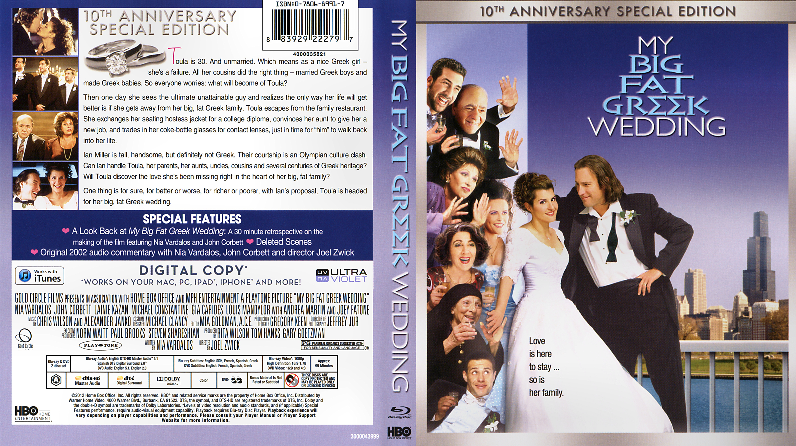 My Big Fat Greek Wedding Blu ray