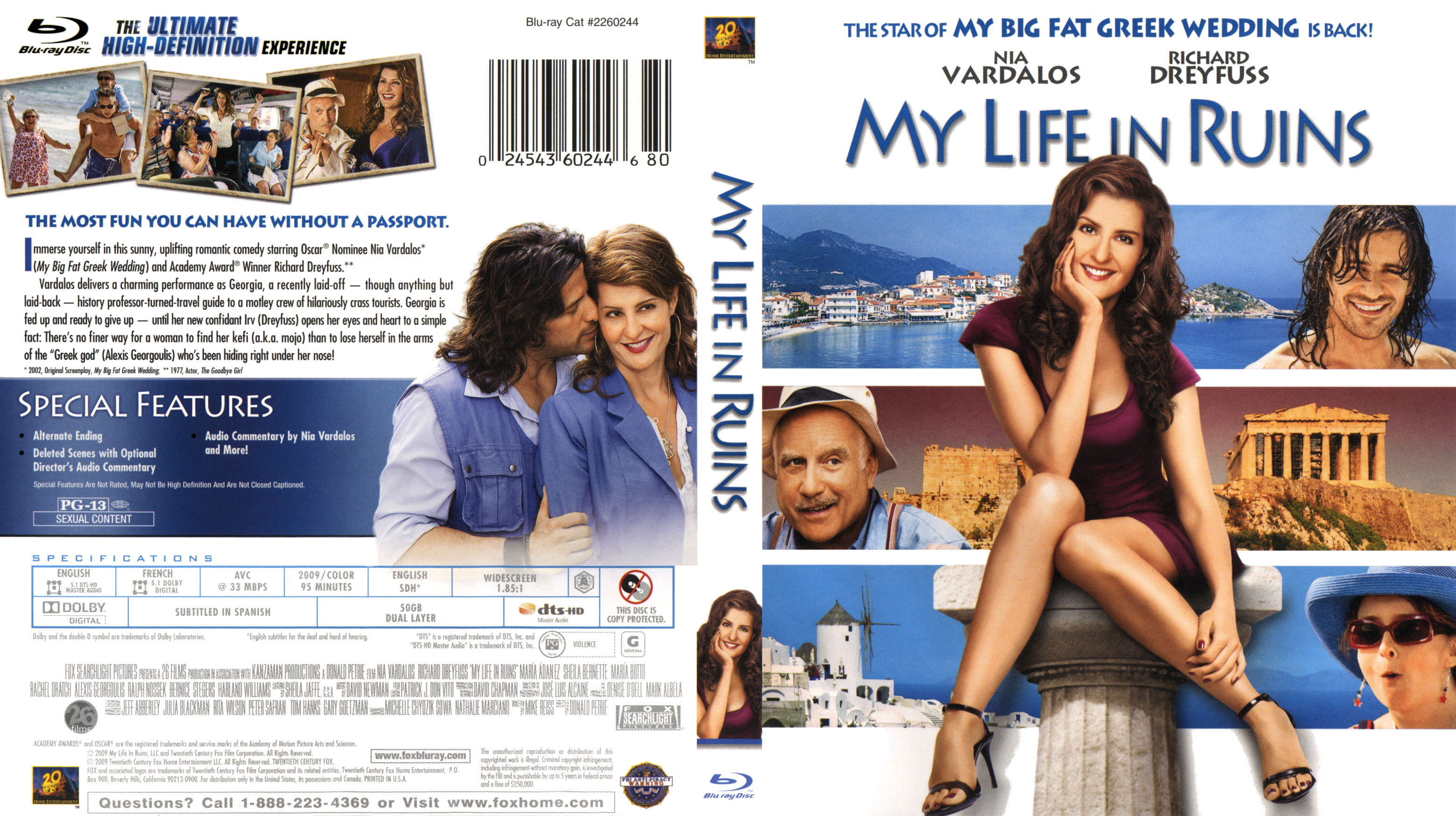 My Life in Ruins Blu ray 