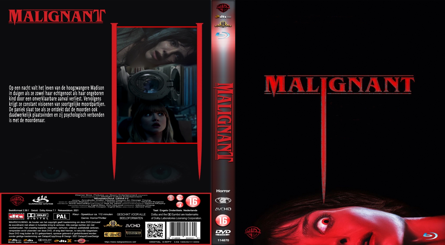 malignant (2021) Blu Ray