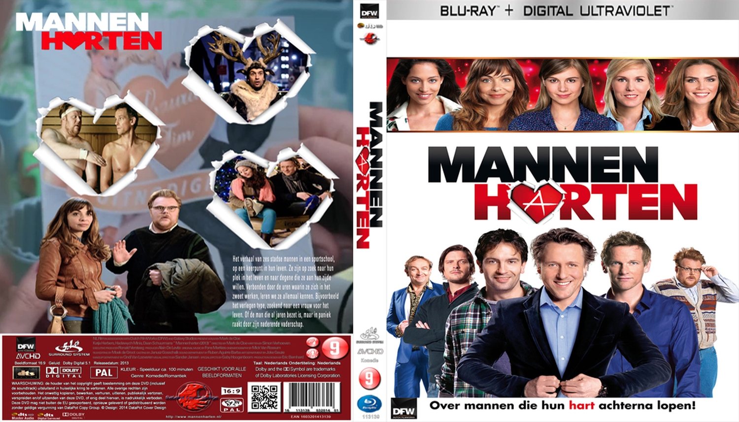 mannenharten (2013) Blu Ray