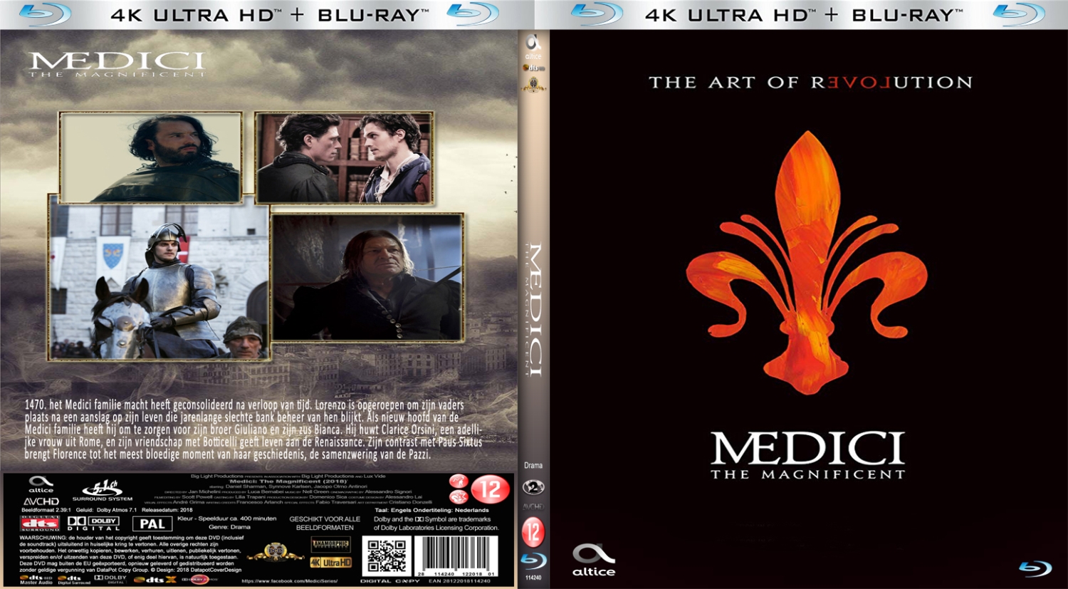 medici s2 (2018) Blu Ray