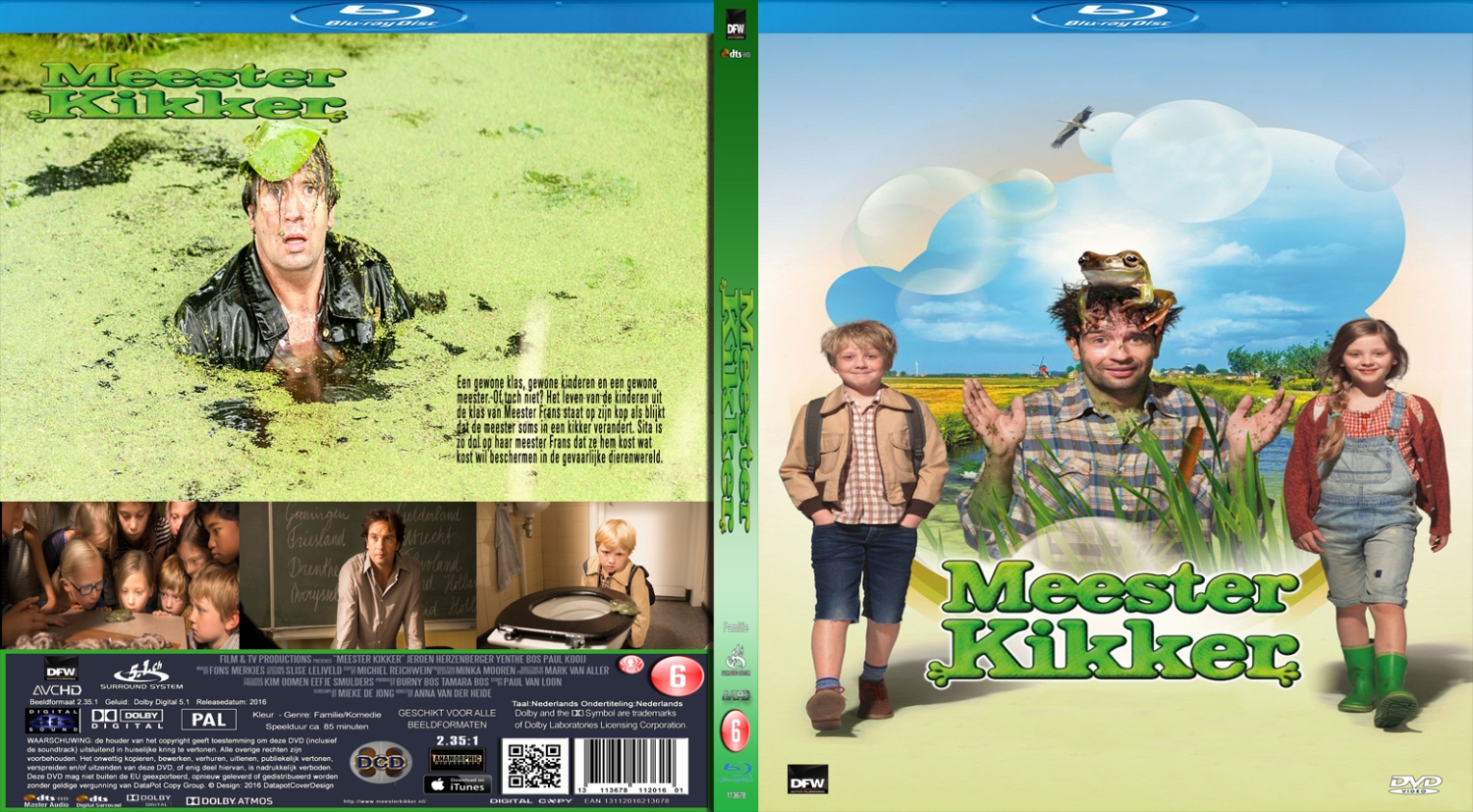 meester kikker (2016) Blu Ray