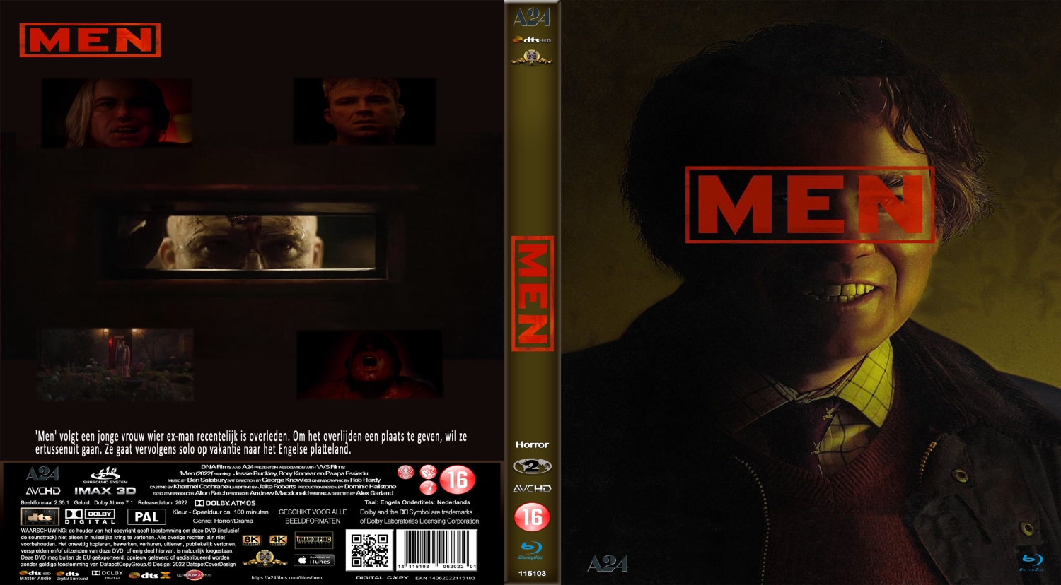 men (2022) Blu Ray