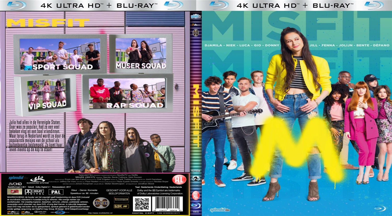 misfit (2017) Blu Ray