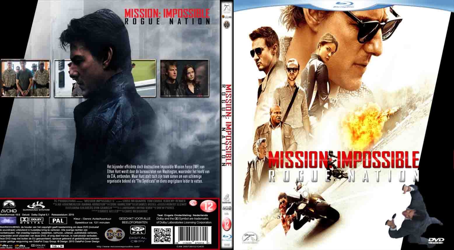 mission impossible 5 (2015) Blu Ray