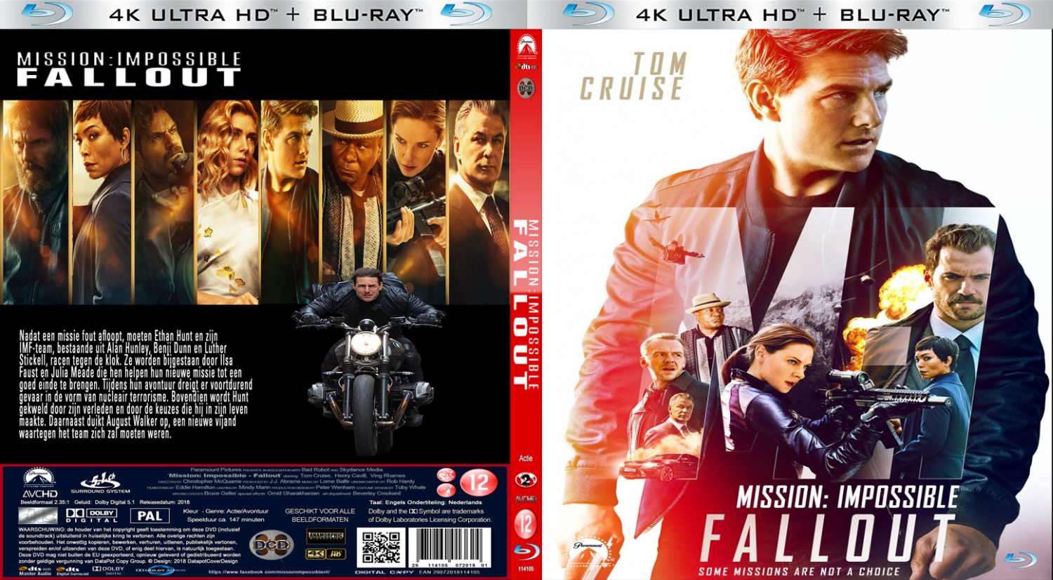 mission impossible 6 (2018) Blu Ray