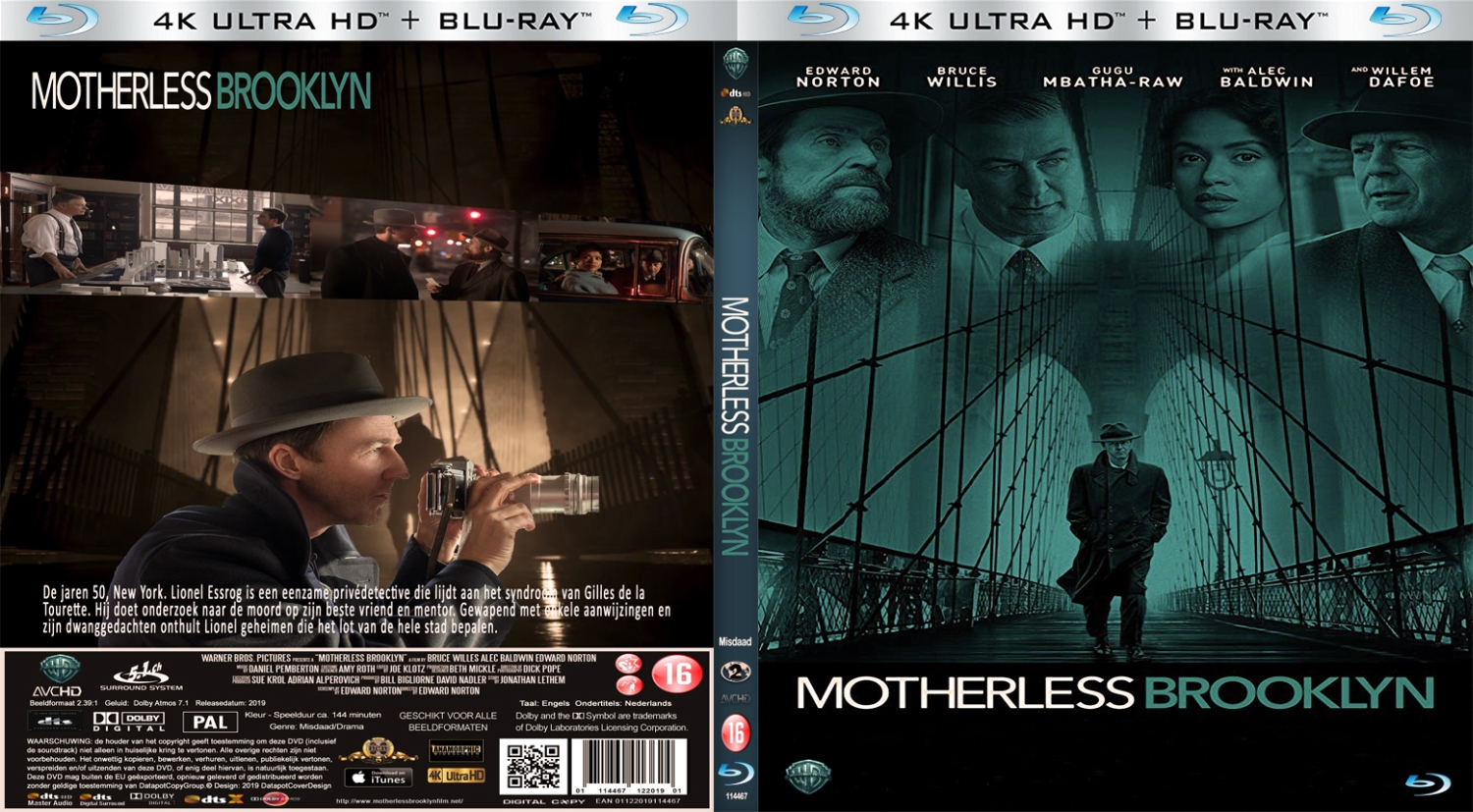 motherless brooklyn 2 (2019) Blu Ray