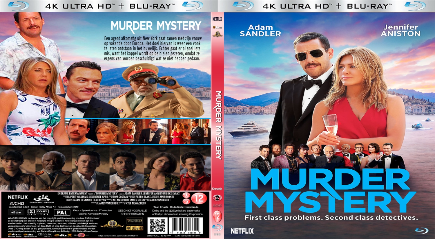 murder mystery (2019) Blu Ray