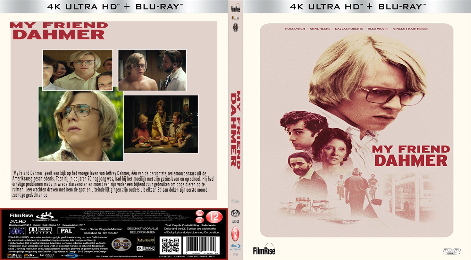 my friend dahmer  (2017) Blu Ray