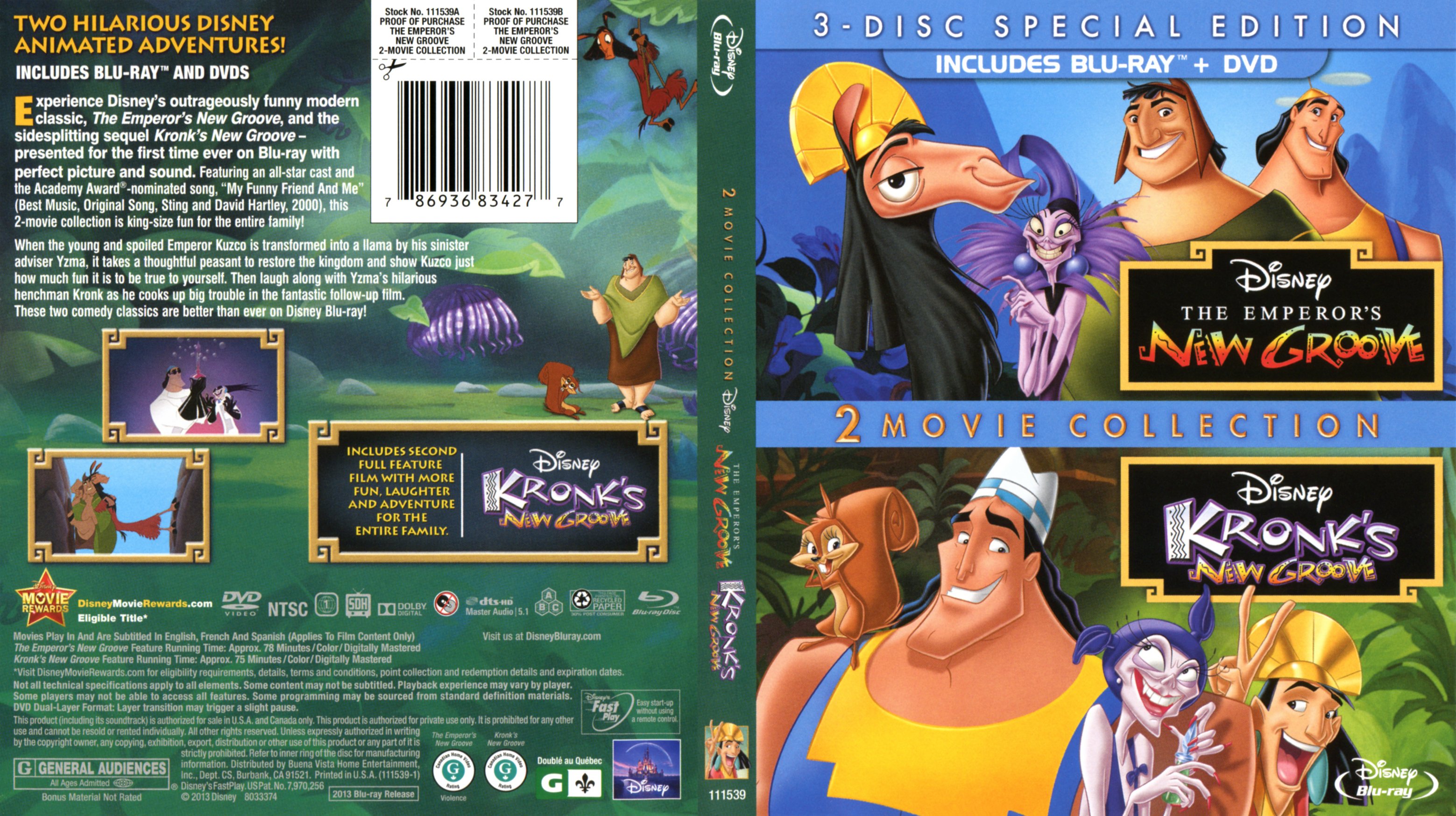 New Groove 2 Movie Collection 2000 2005 
