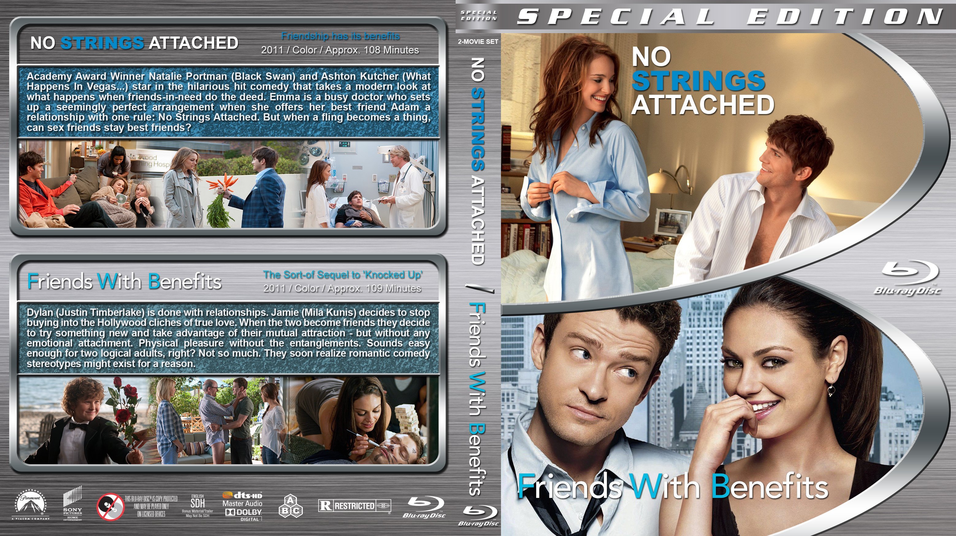 No Strings Attached Friends with Benefits Double Feature 2011 R1  