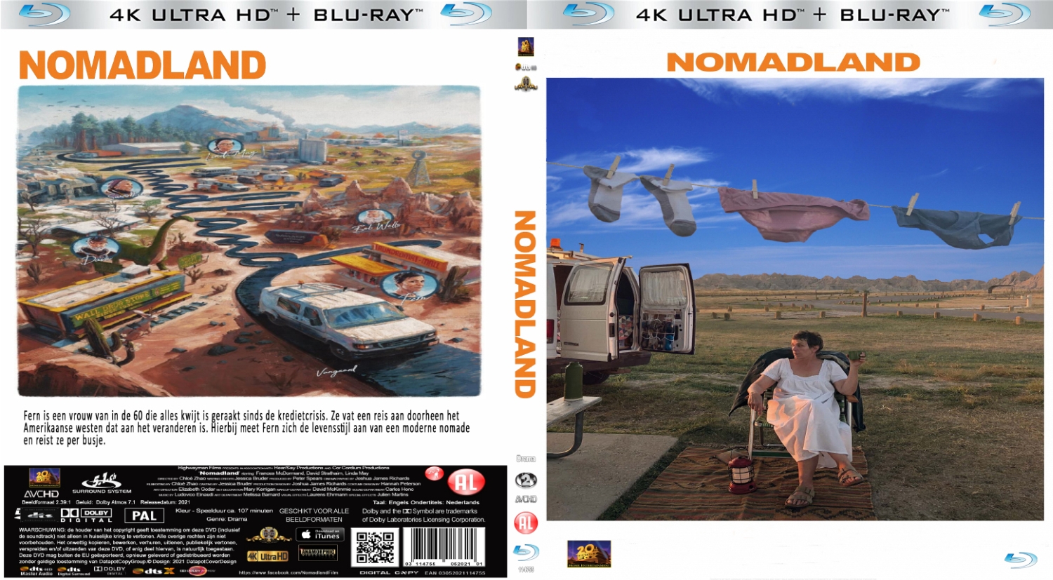 nomadland (2021) Blu Ray