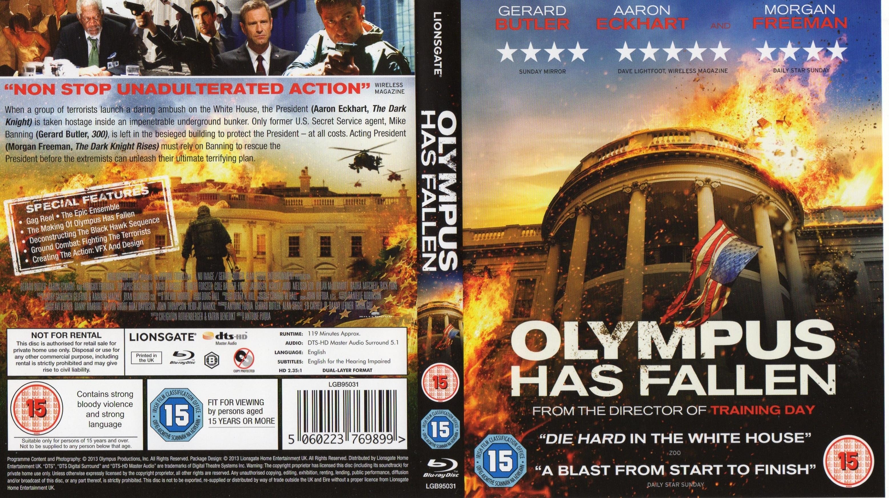 Olympus Has Fallen R2  Label 1