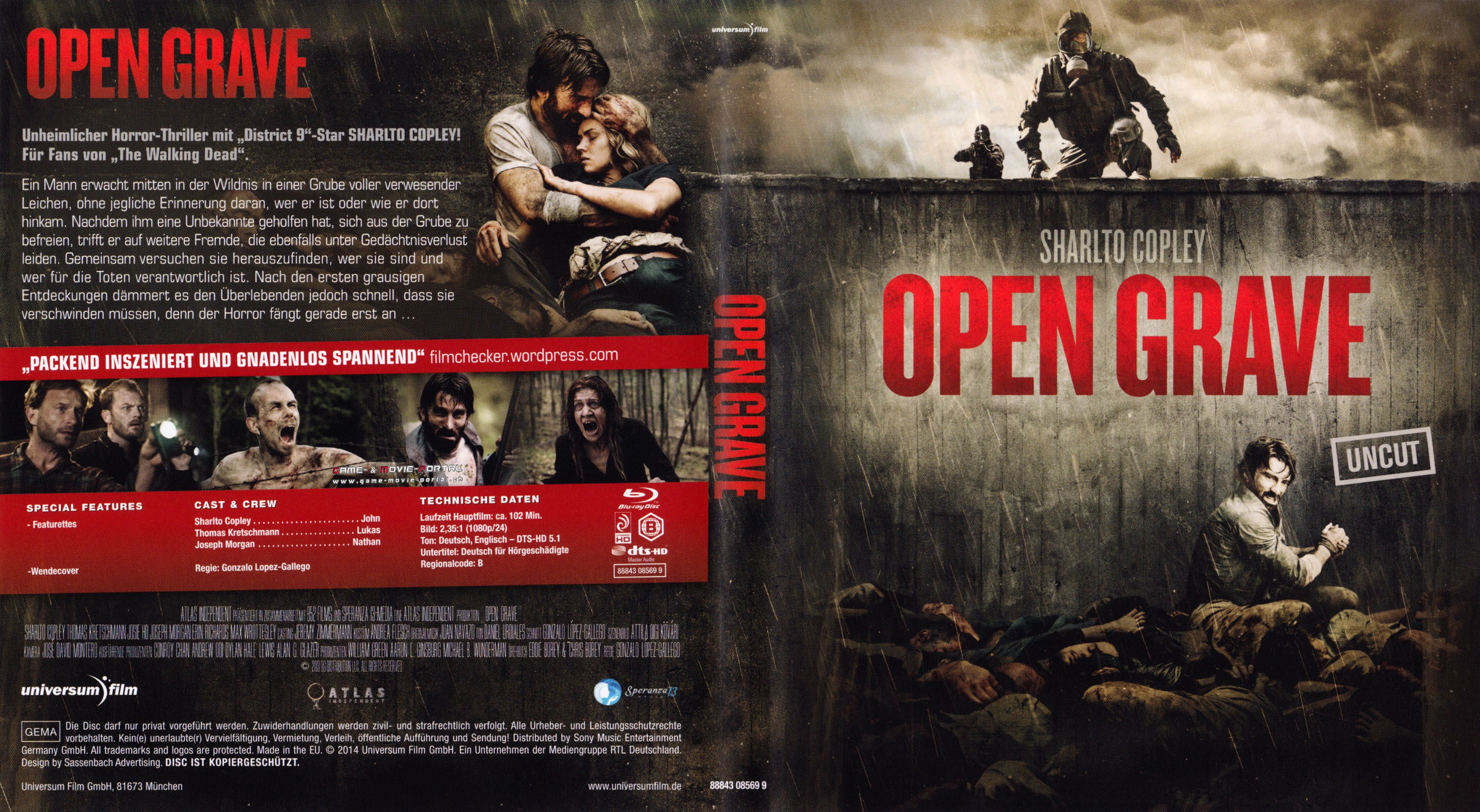 Open Grave Sharlto Copley 