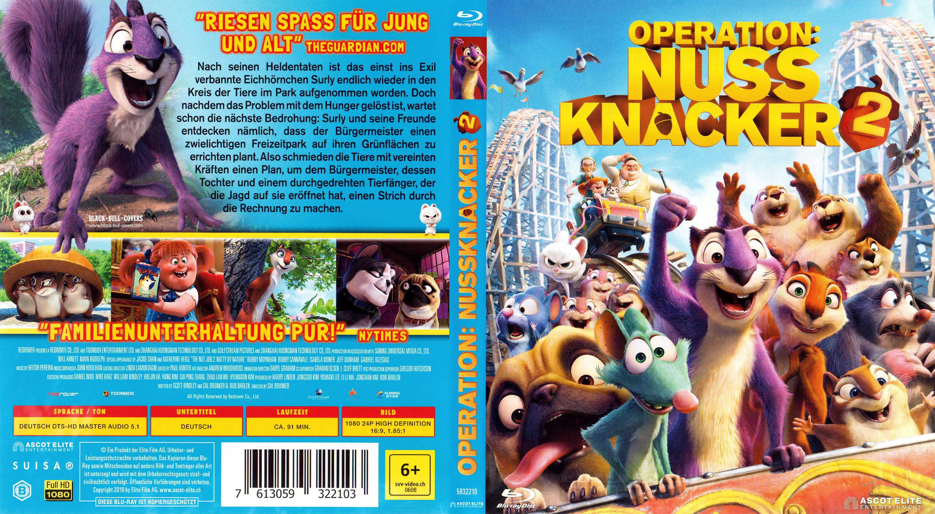 Operation Nussknacker 2 Cover Deutsch German 