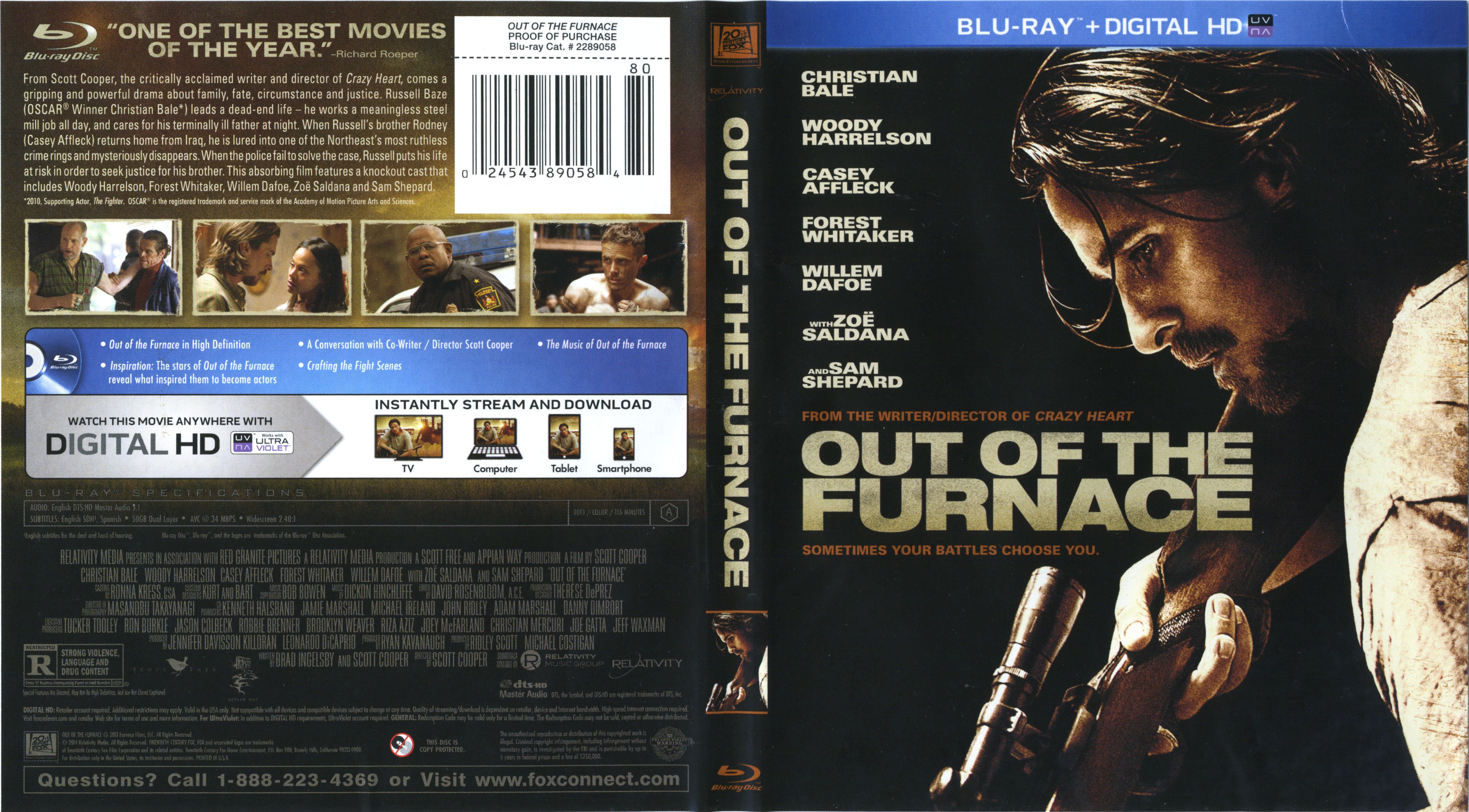 Out Of The Furnace  Label 1