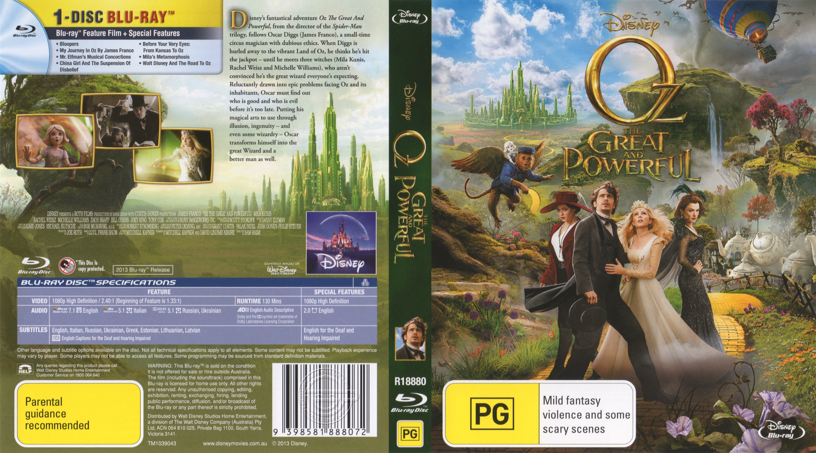 Oz The Great And Powerful R4 