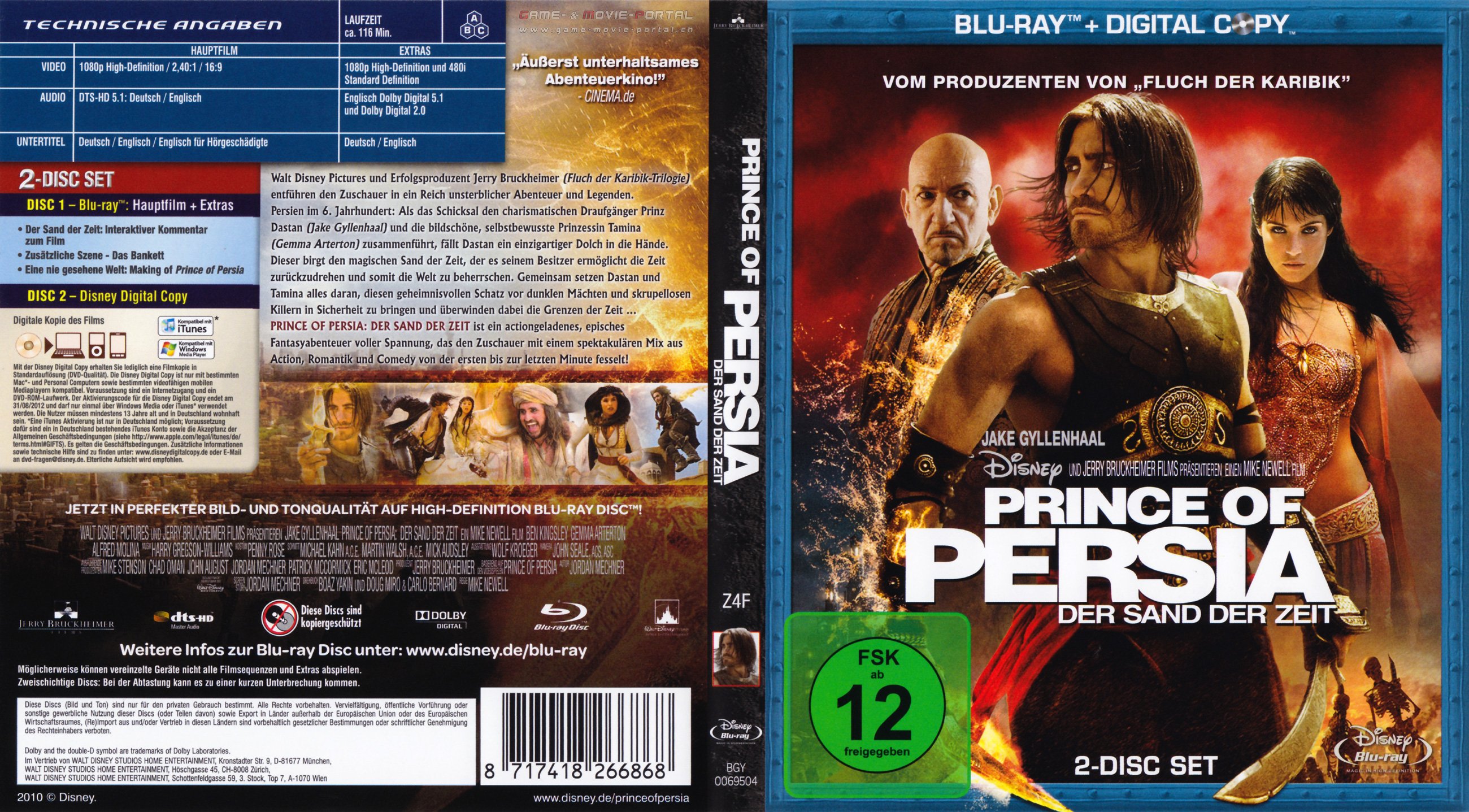 prince of persia sand der zeit