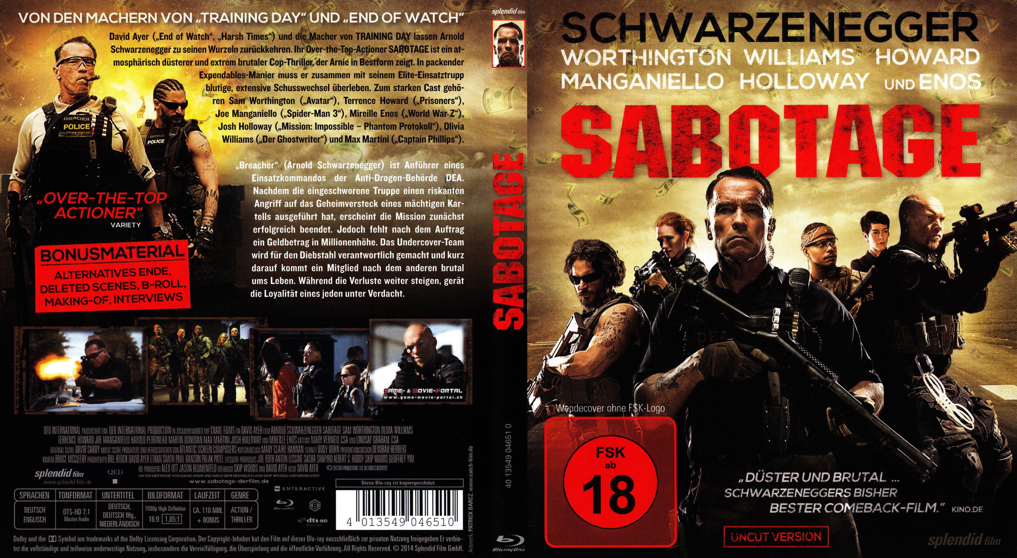 Sabotage Schwarzenegger 