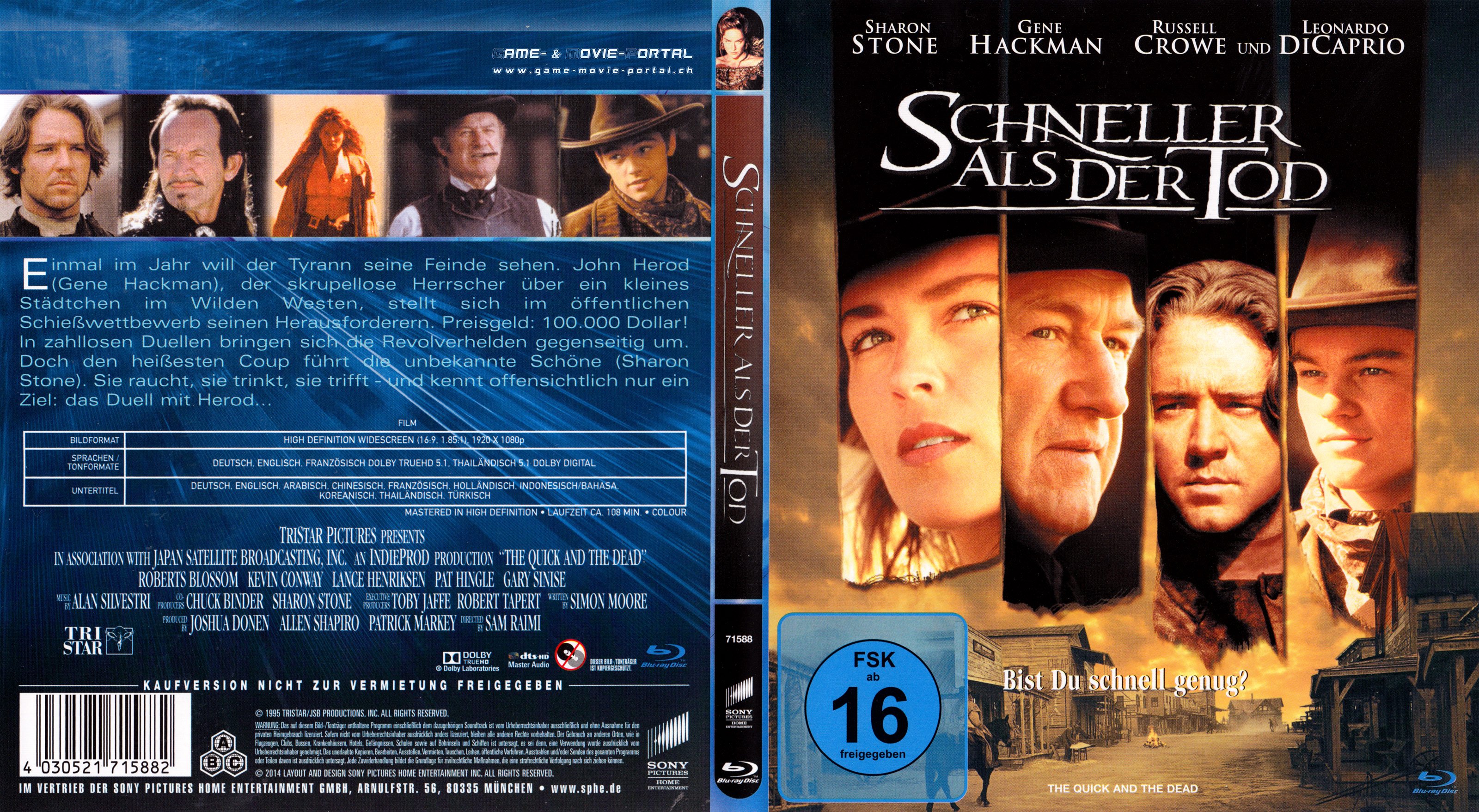 Schneller als der Tod Blu ray 