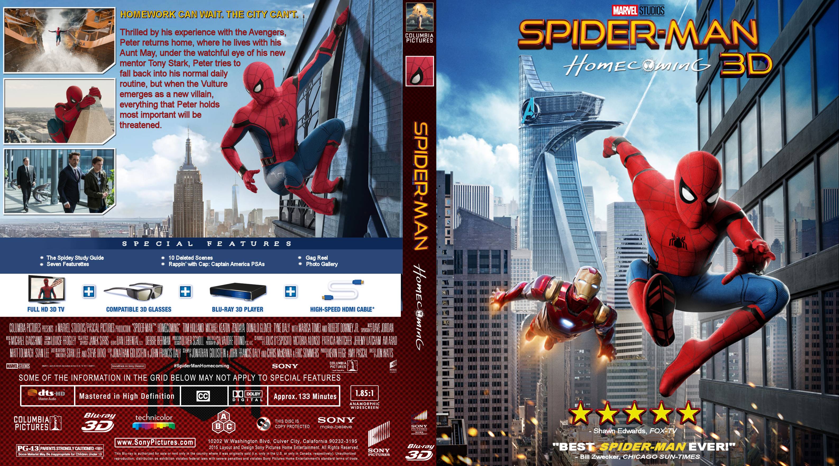 Spider Man Homecoming 3D BR Cover.jpg.