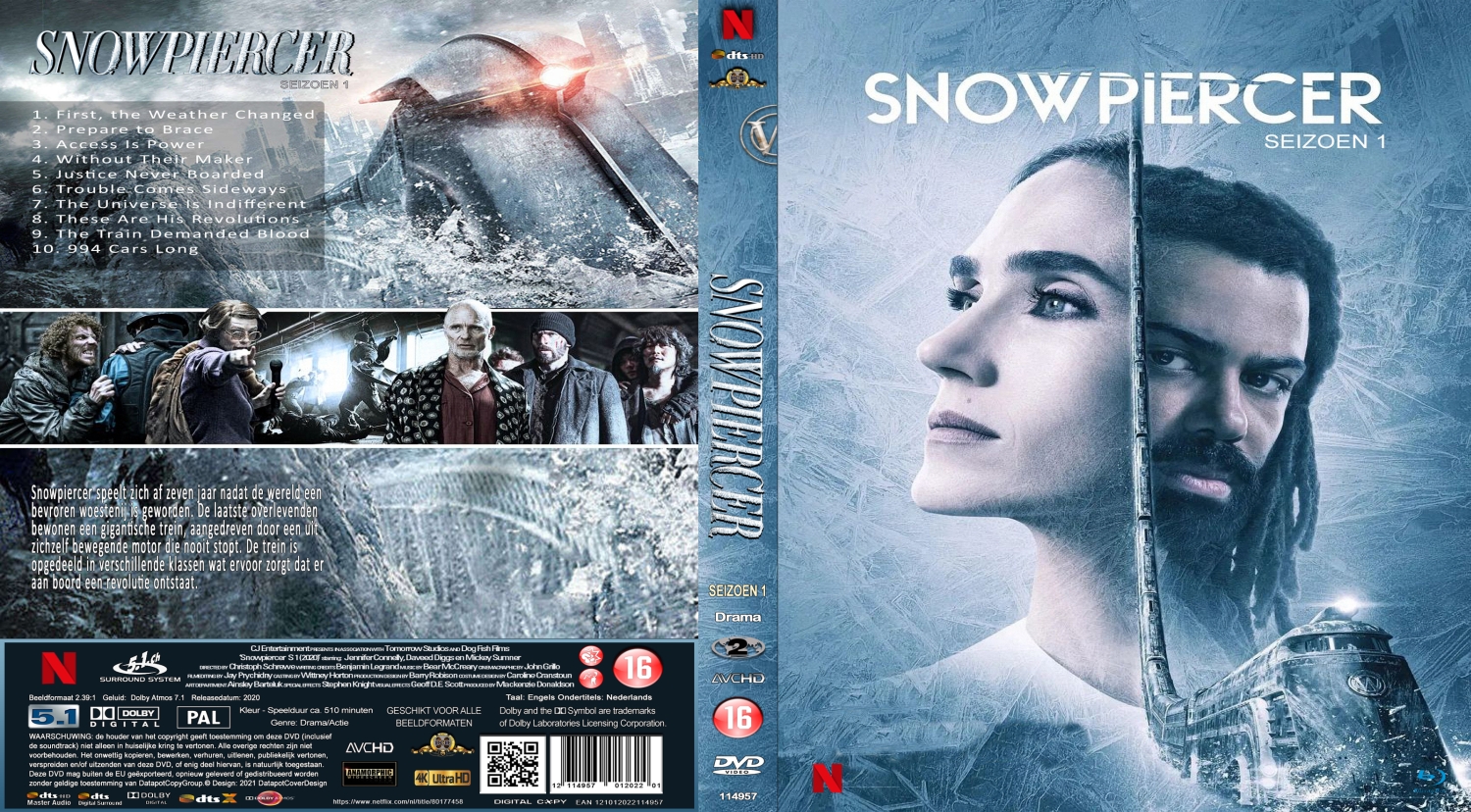 snowpiercer s1 (2020) Blu Ray