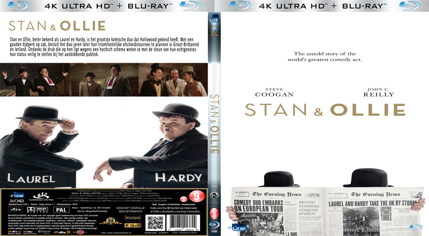 stan en ollie (2018) Blu Ray