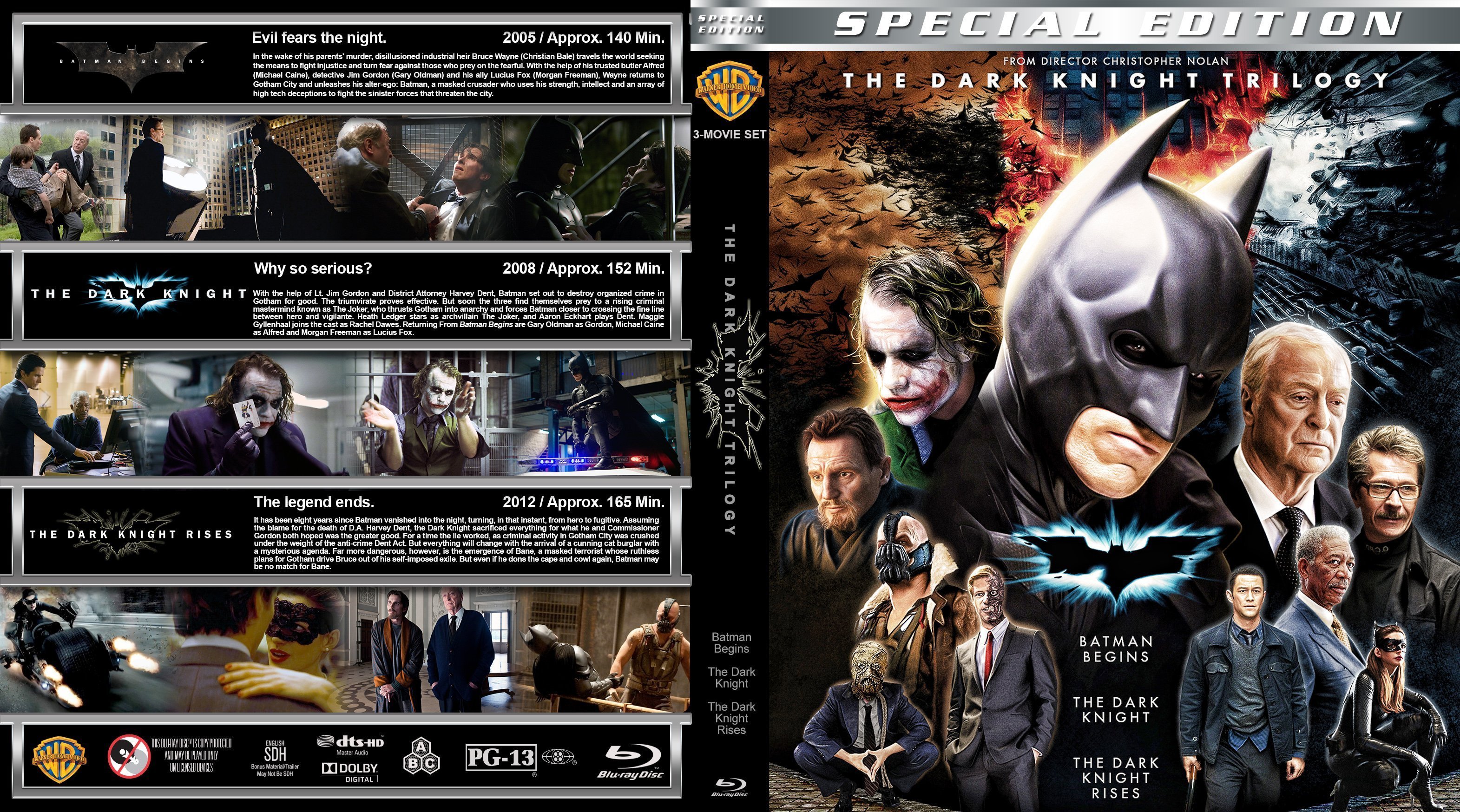 The Dark Knight Trilogy 2005 R1  s