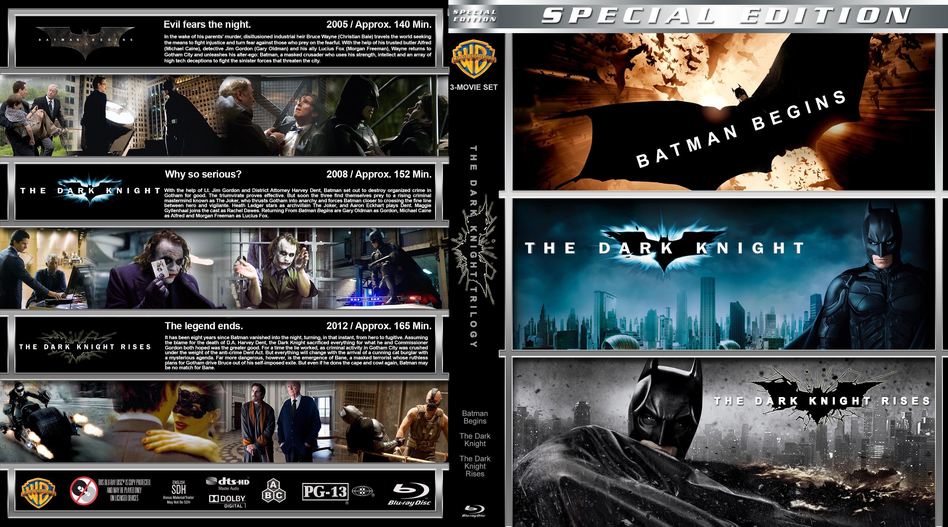 The Dark Knight Trilogy 2005 R1  s 1