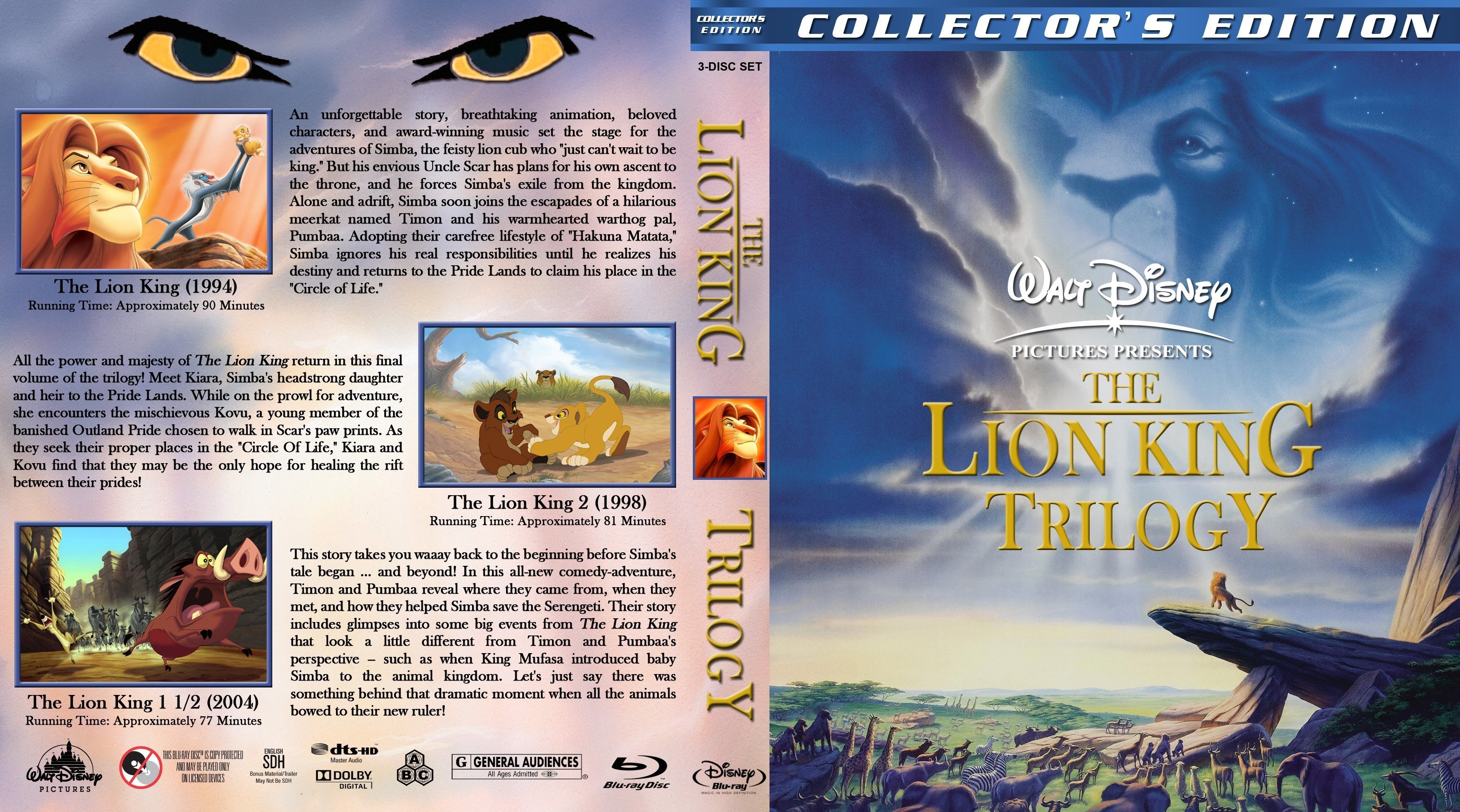 The Lion King Trilogy 1994 2004 R1  