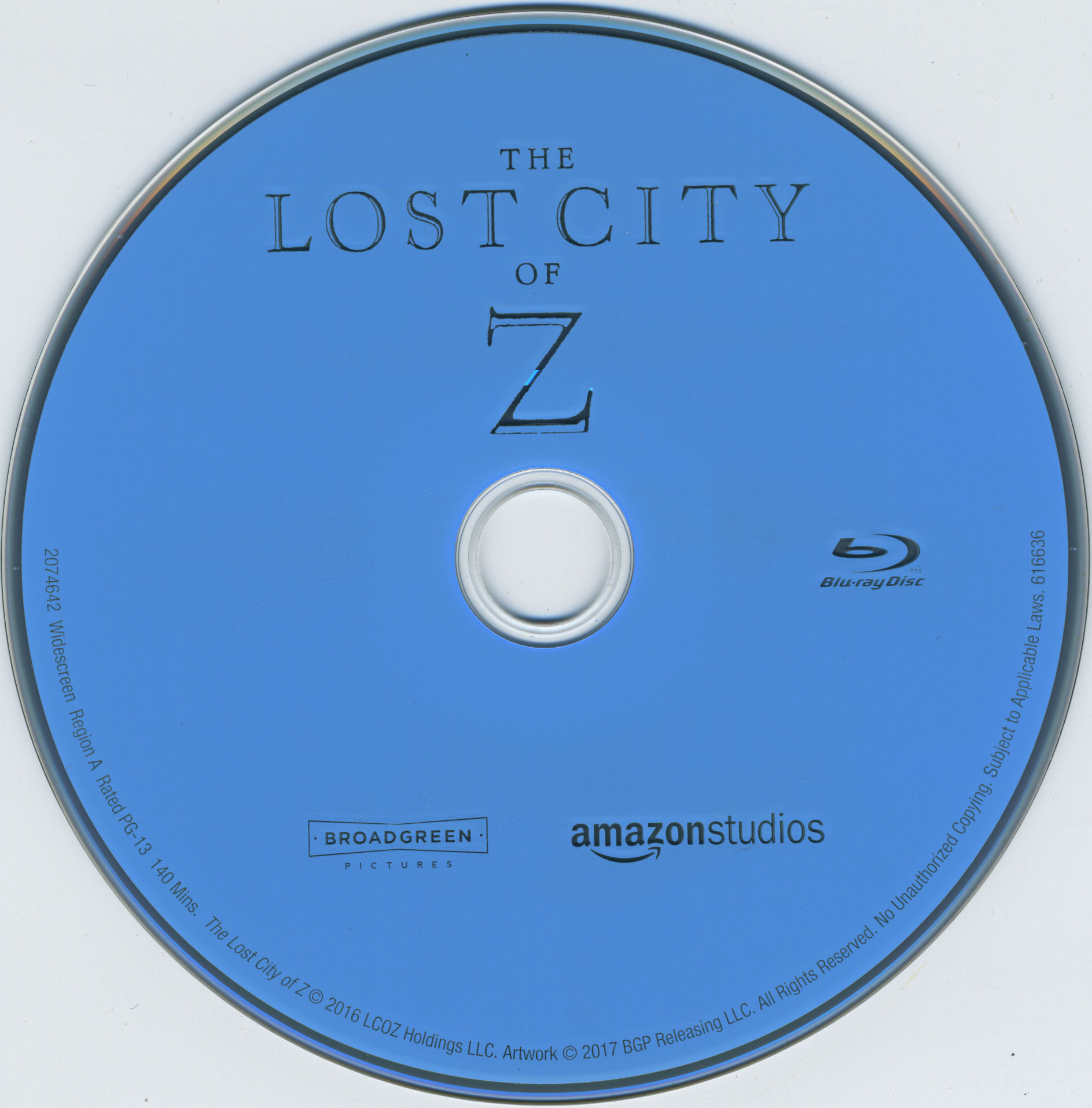The Lost City Of Z 2016  Labels 1