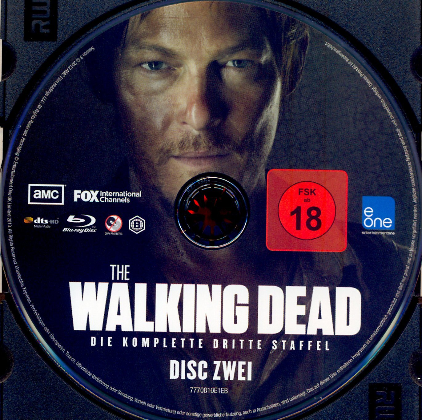 The Walking Dead Staffel 3 German 2 | Blu-Ray Covers | Cover Century