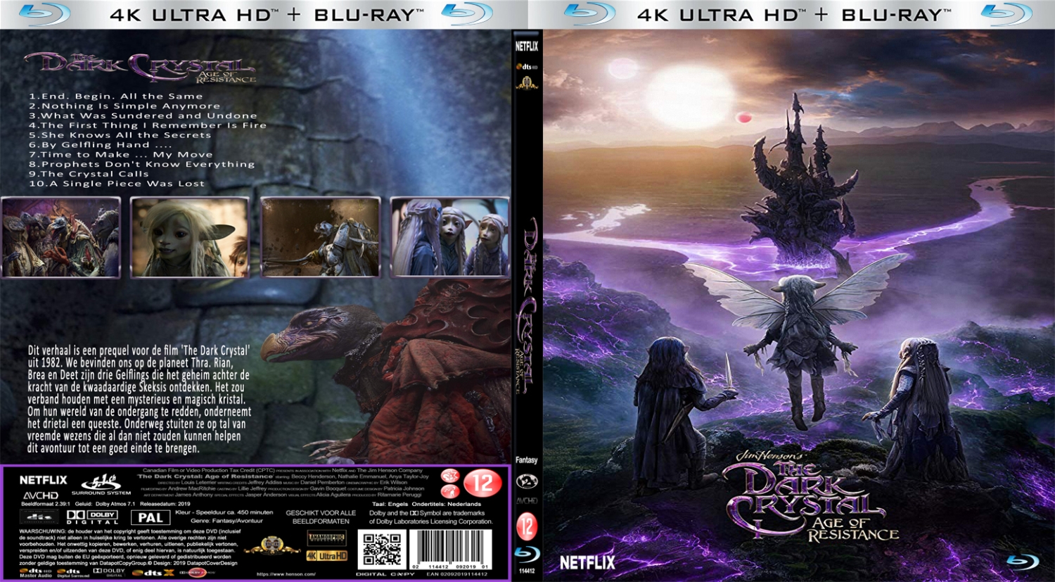 the dark crystal age of resistance s1 (2019) Blu Ray