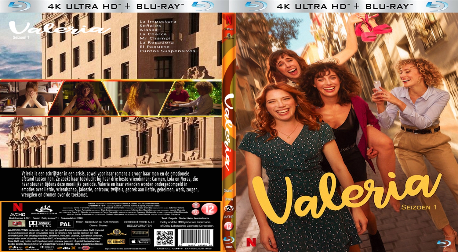 valeria s1 (2020) Blu Ray