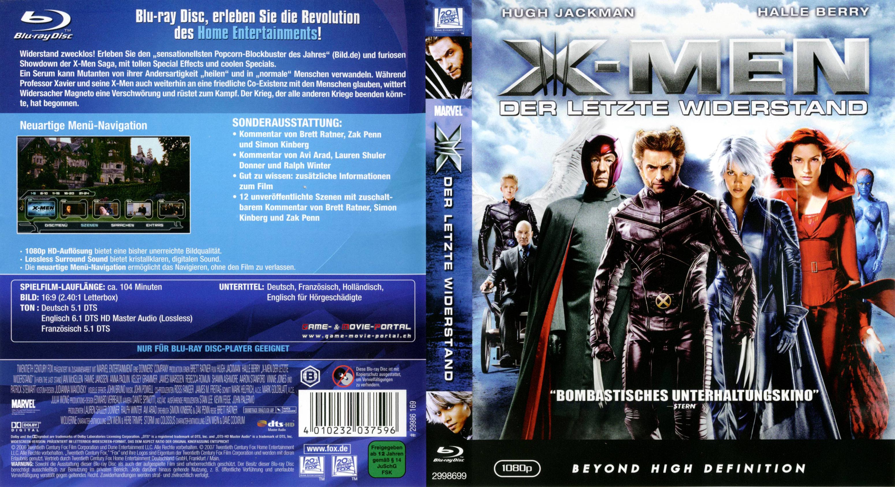 X Men 3 Der letzte Widerstand 