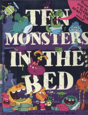 10 Monsters in the Bed Cotton Katie 