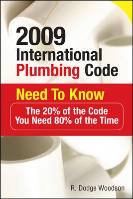 2009 International Plumbing Code Need to Know 