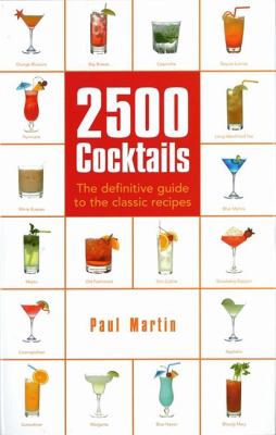 2500 Cocktails Martin Paul 