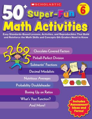 50 Super Fun Math Activities Grade 6 